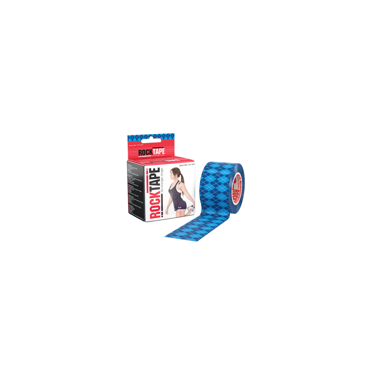 RockTape 5 cm (2 po) solides et motifs