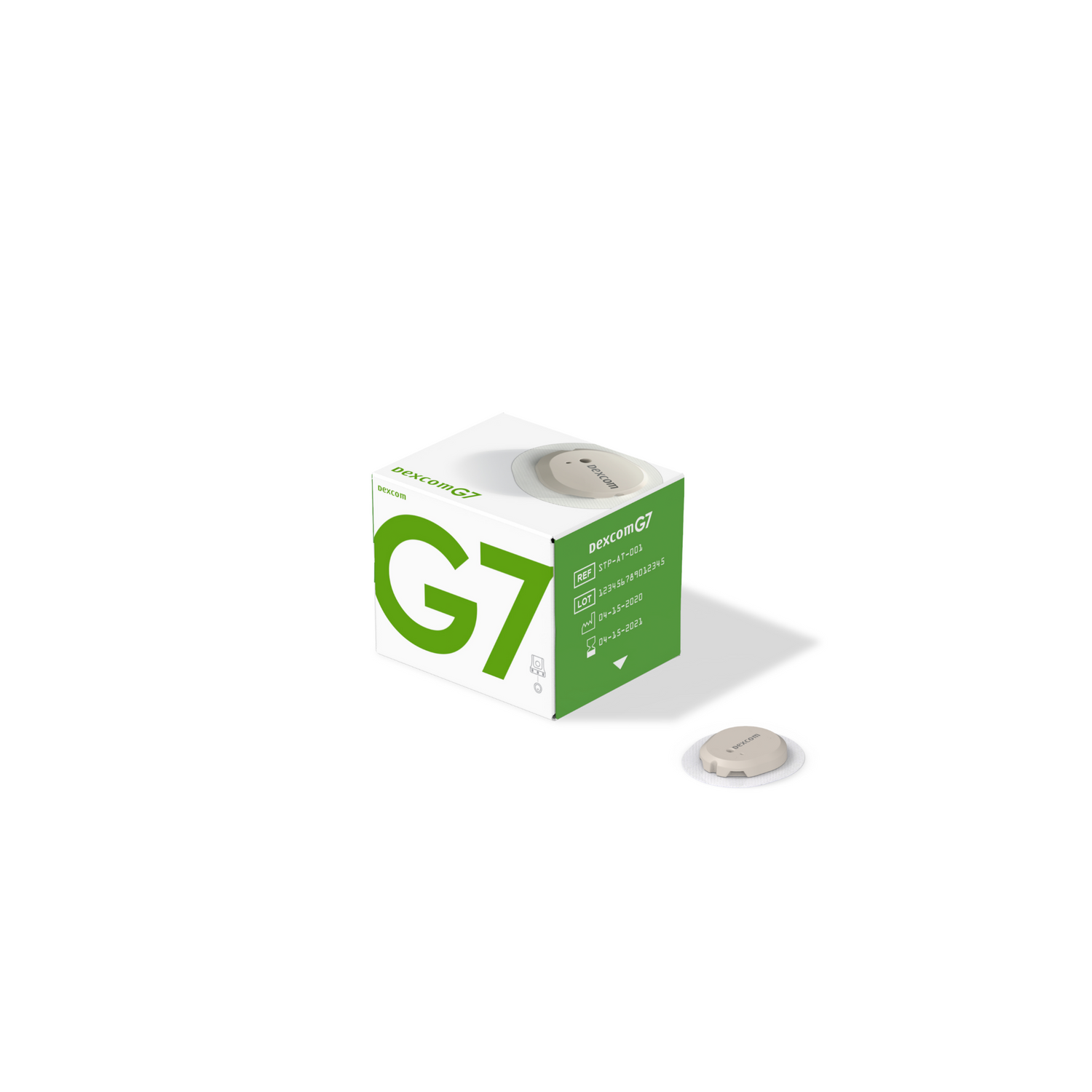 Capteur Dexcom G7 1 par boîte