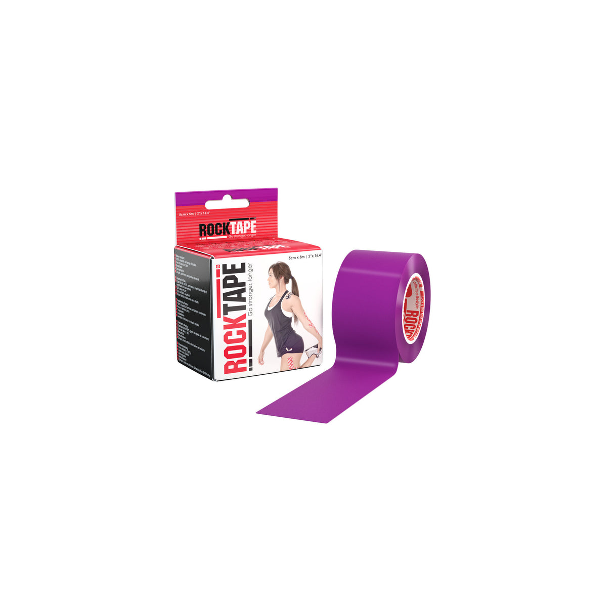 RockTape 5 cm (2 po) solides et motifs