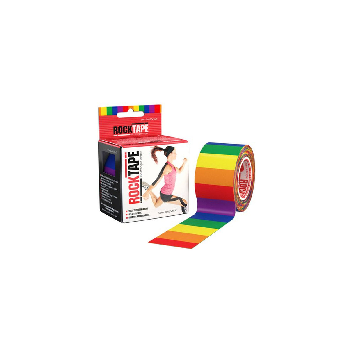 RockTape 5 cm (2 po) solides et motifs