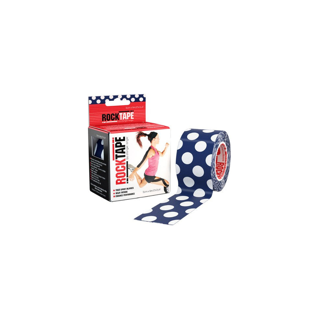 RockTape 5 cm (2 po) solides et motifs
