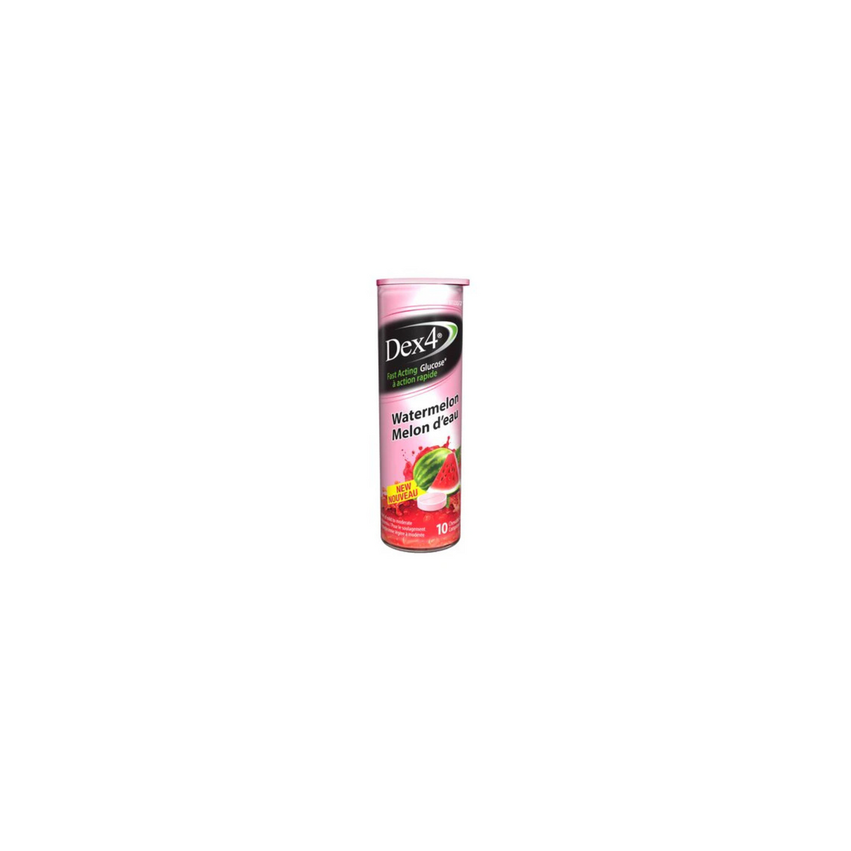 Tubes de comprimés de glucose Dex4 (10 comprimés)