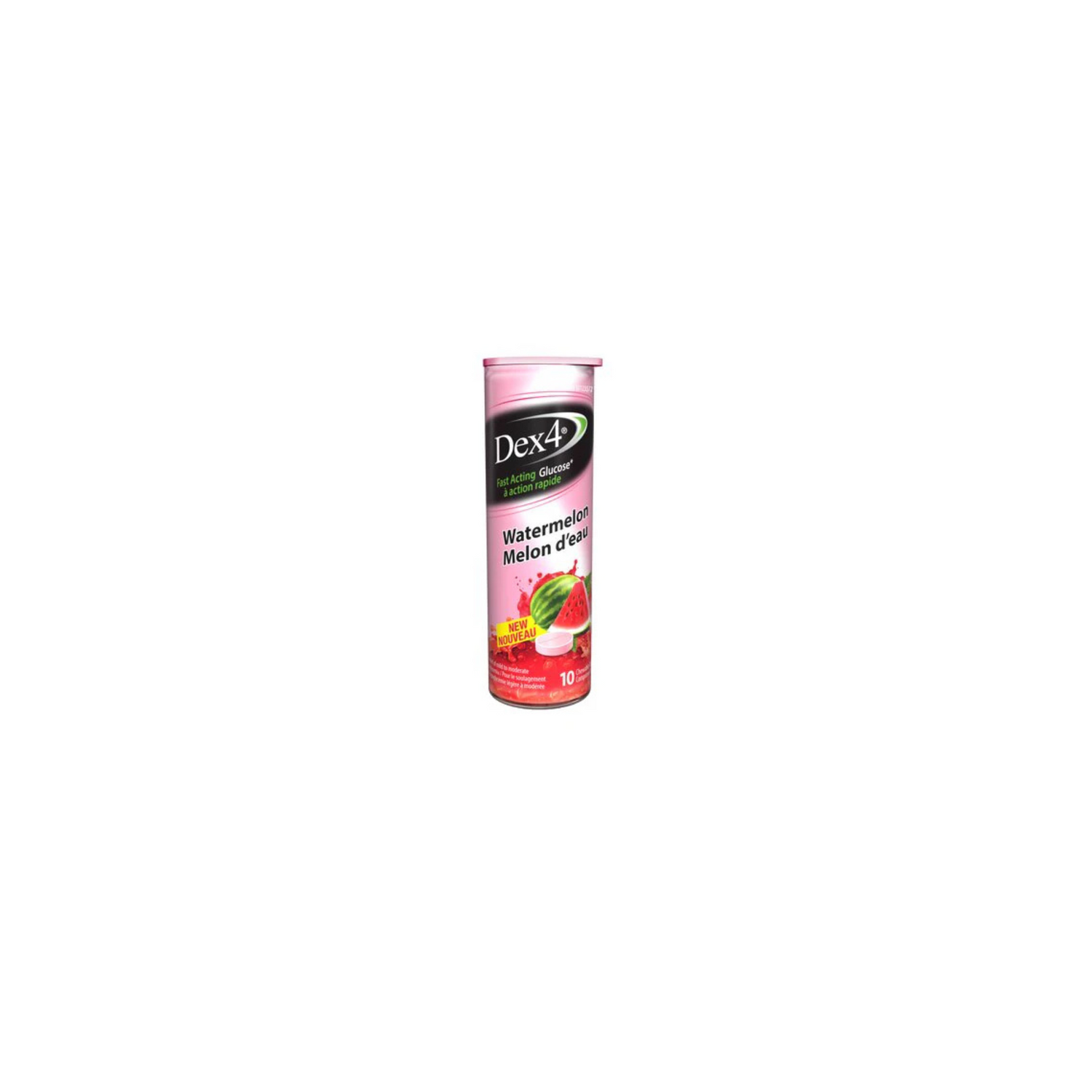 Tubes de comprimés de glucose Dex4 (10 comprimés)