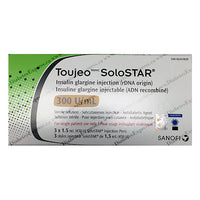 Toujeo Solostar Prefilled Pens pack of 3