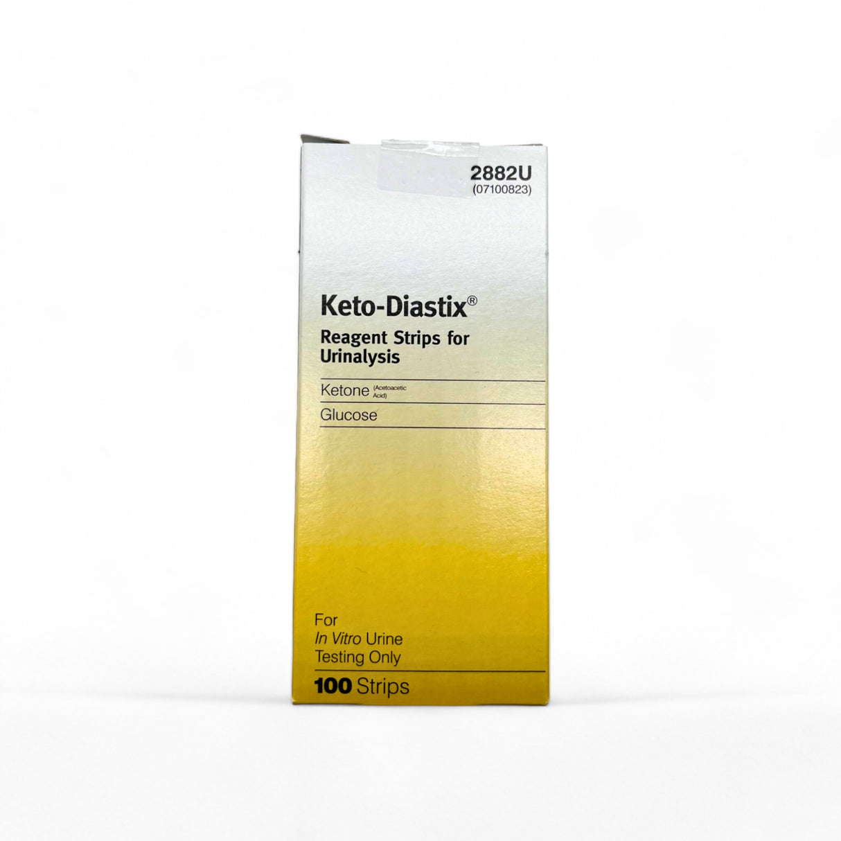 BANDELETTES RÉACTIVES KETO-DIASTIX® POUR L’ANALYSE D’URINE