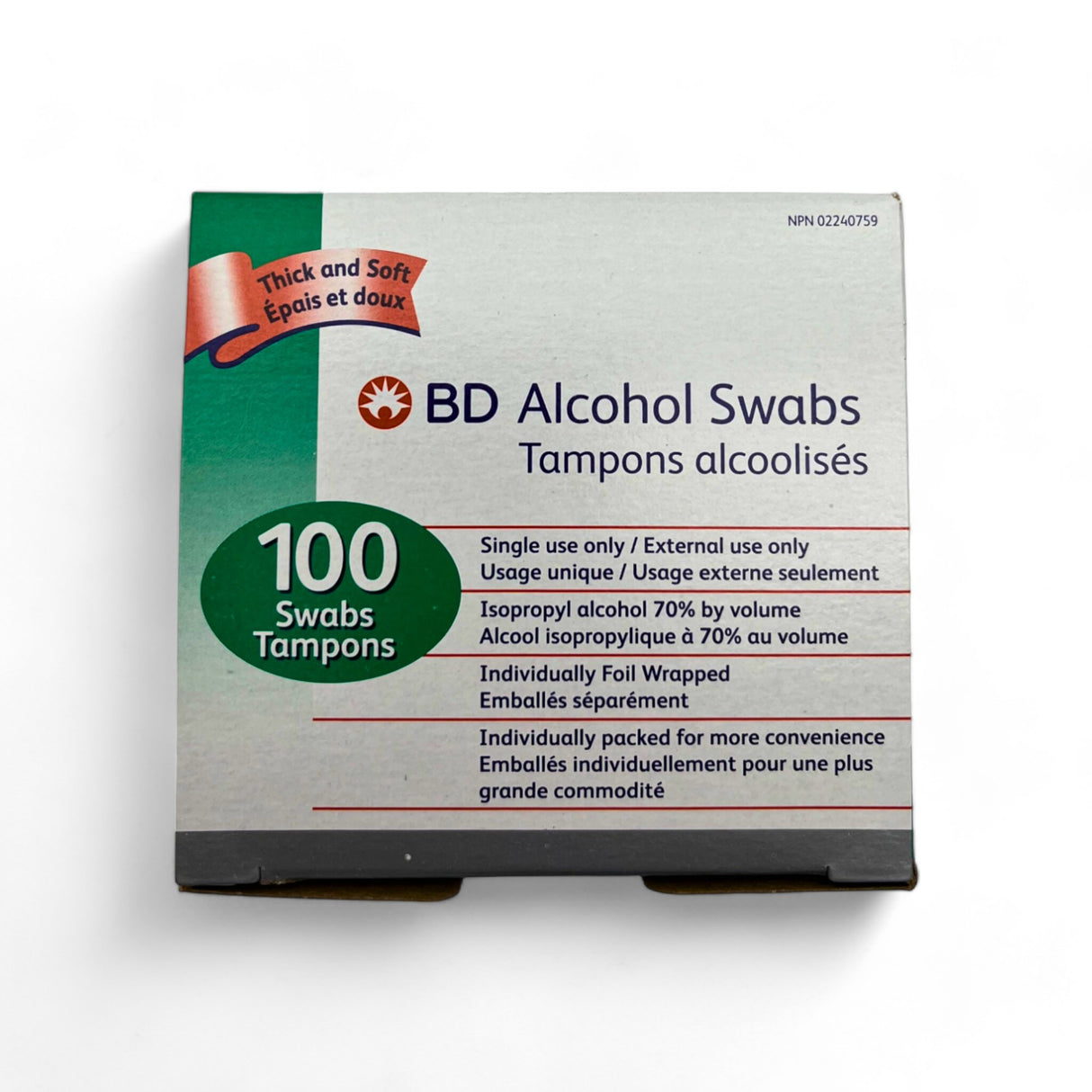 BD Alcohol Swabs