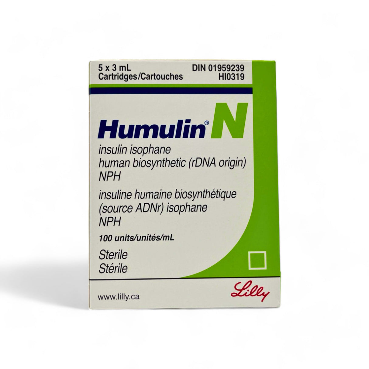 Humulin® N Cartouches et KwikPen