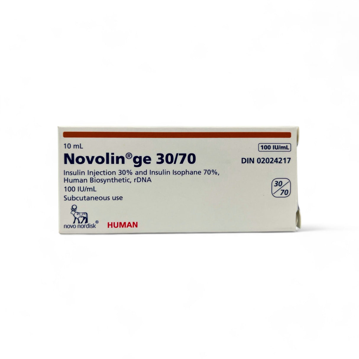 Novolin GE 30/70 fioles 10ml