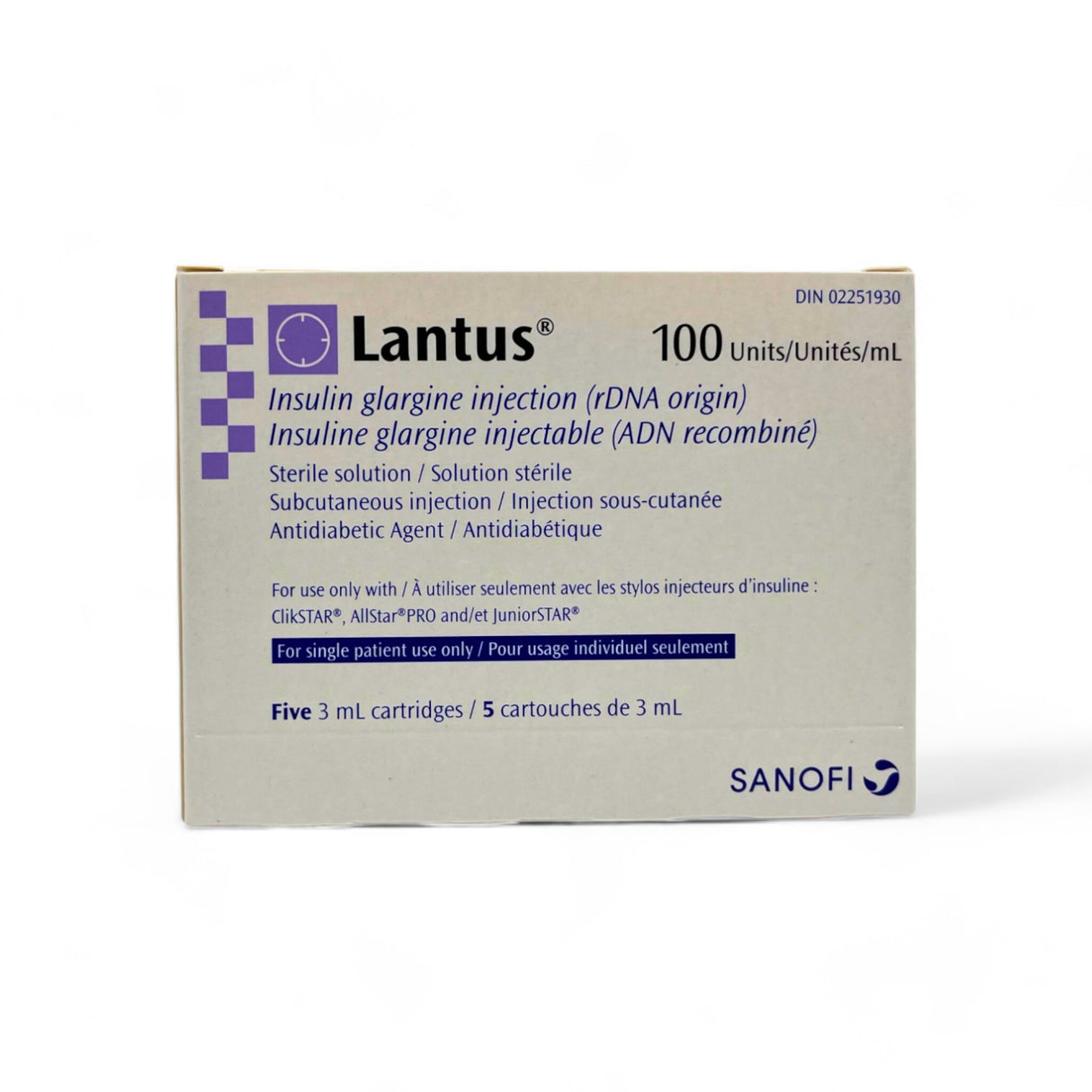 Lantus Insulin Cartridge