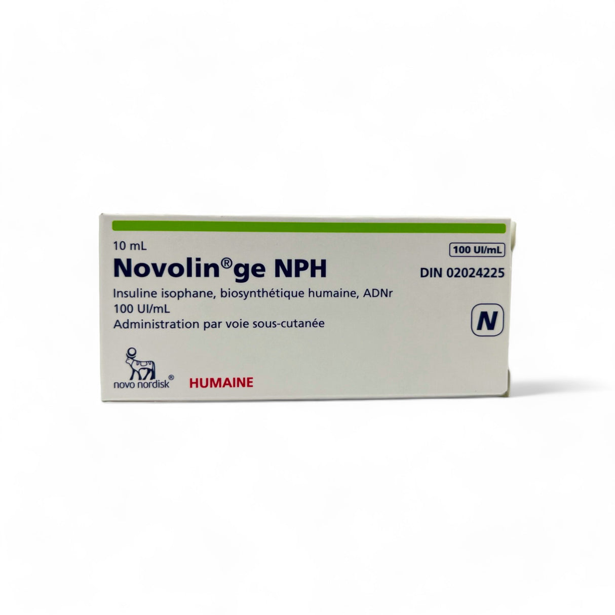 Novolin GE NPH fioles 10ml