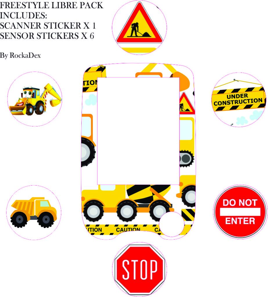 Libre Scanner and Sensor Packs Stickers