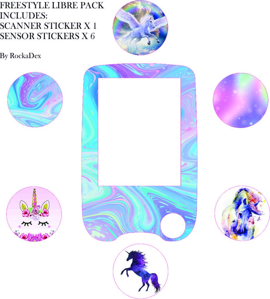 Libre Scanner and Sensor Packs Stickers