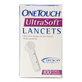 One Touch Ultra Soft Lancets 100/bx