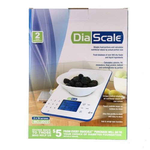 DiaScale Nutritional Scale | Diabetes Express