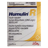 Humulin R Insulin Cartridge