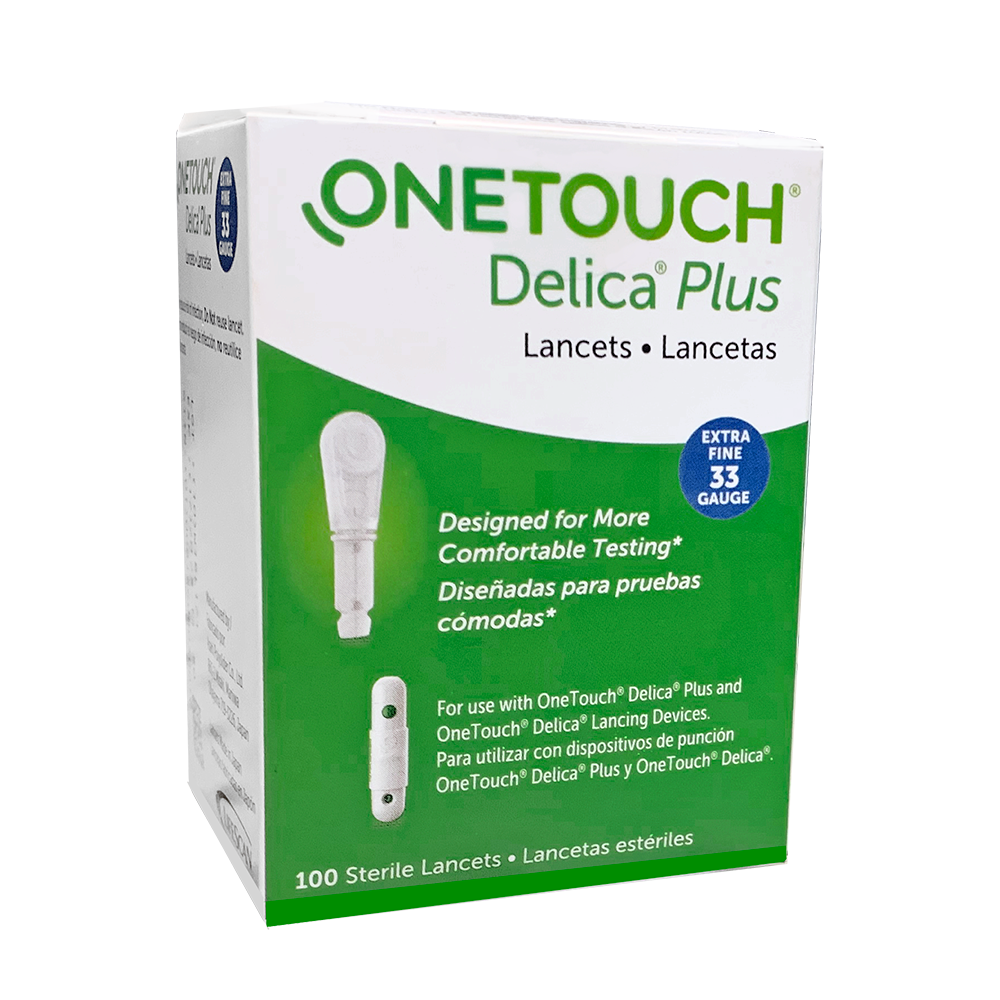 OneTouch Delica Plus 33G, 100/bx